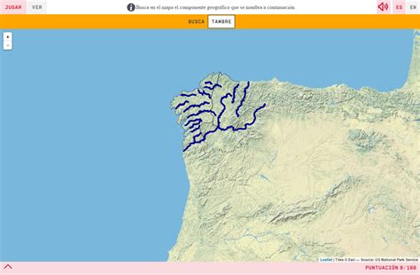 Mapa Interactivo Onde Está Ríos De Galicia Mapas Interactivos