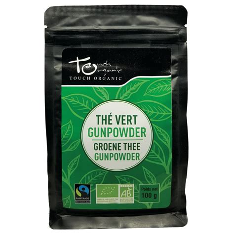 The Vert Gunpowder Bio Touch Organic Thés Verts