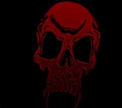 Red Demon Skull Skulls Demon Red Quick Skeletons