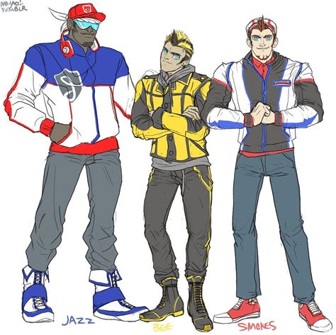 Humanformers Jazz Bumblebee And Smokescreen By Massive Destruction On