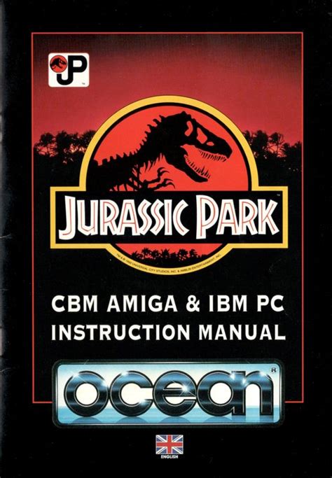 Jurassic Park 1993 Amiga Box Cover Art Mobygames