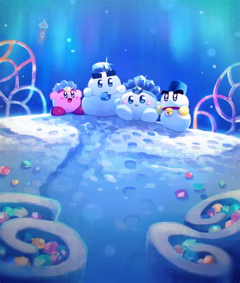 Suyasuyabi Chilly Kirby Ice Kirby Kirby Ufo Kirby Waddle Doo Kirby Series Nintendo