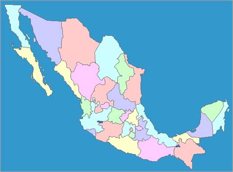 Interactive Map Of Mexico