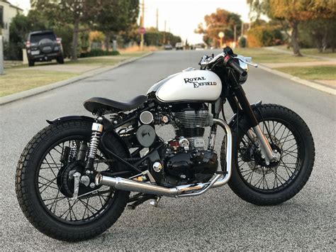 Royal Enfield Classic 350 Modified To Cafe Racer Reviewmotors Co