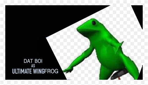 Ultimate Wingfrog Dat Boi Know Your Meme Dat Boi PNG FlyClipart