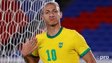 olympics brazil s richarlison sends a message to real madrid