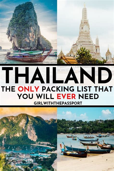 What To Pack For Thailand