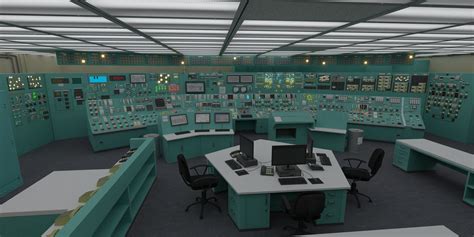 3d Model Nuclear Power Plant Control Room Cgtrader