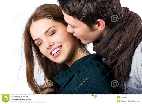 Close Up Of Couple Foreplay Stock Photo Image Of Cosmetics Looking