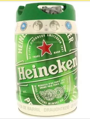 Barril Chopp Cerveja Heineken 5l Vazio 5 Litros Artlimpplloja2