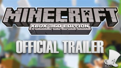 Official Trailer Minecraft Xbox 360 Edition Youtube