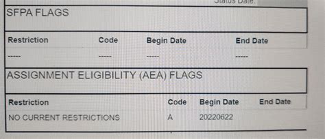 Hey Guys Does Anyone Know What This Code A Means For Aea Flags On
