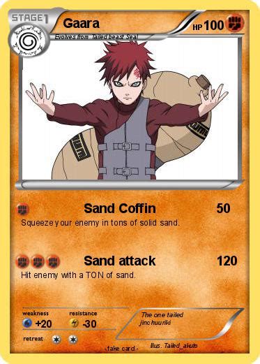 Pokémon Gaara 552 552 Sand Coffin My Pokemon Card