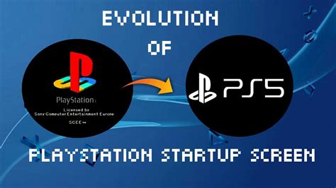 Evolution Of Playstation Start Up Screenps1 Ps5 Youtube