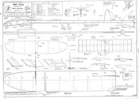 Aeromodeller Plans Aug 1962 Ama Academy Of Model Aeronautics