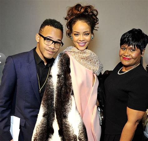 Rihanna Joined By Brother Rajad Fenty And Mom Monica Ebal Blog News No1 Entertainment Hub