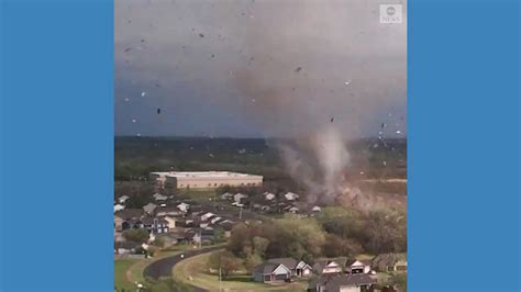Ef3 Tornado Tears Through Andover Kansas Good Morning America
