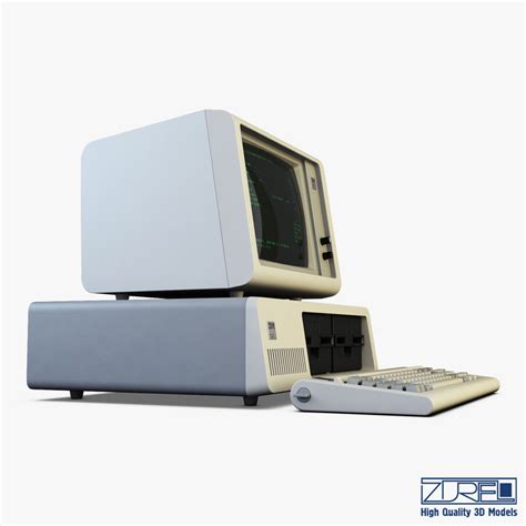 Ibm 5150 Personal Computer 3d Modell Turbosquid 1302363