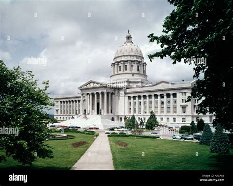 Missouri State Capitol Building In Jefferson City In Missouri Stock