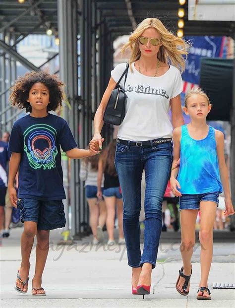 Heidi Klum Y Sus Hijos Heidi Klum Moda Ropa