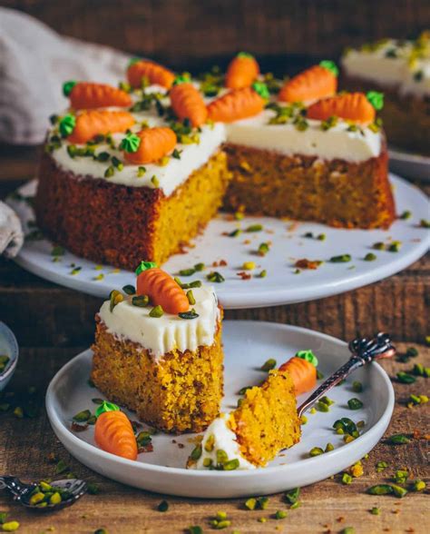 Carrot Cake Vegan Easy Recipe Bianca Zapatka Foodblog