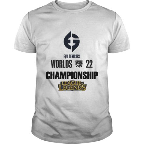 Evil Geniuses World Championship League Of Legends 2022 Shirt Kingteeshop
