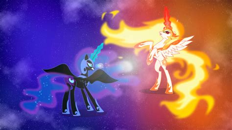 Who Do You Think Is More Powerful Daybreaker Or Nightmare Moon MLP FiM Canon Discussion