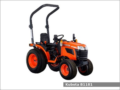 Kubota B1181 Utility Tractor Review And Specs Tractor Specs