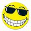 Happy Smiley Face Vinyl Window Stickers Yellow 2 Styles 12 Per 