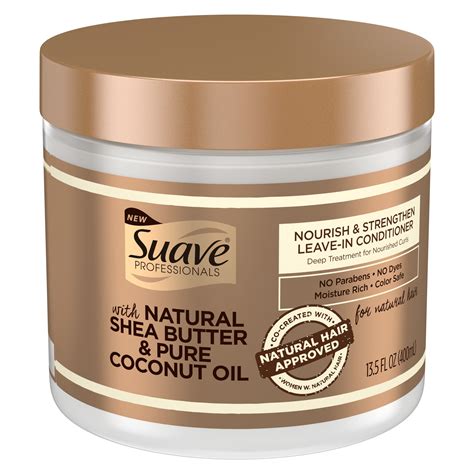 Suave Professionals For Natural Hair Nourish And Strengthen Leave In