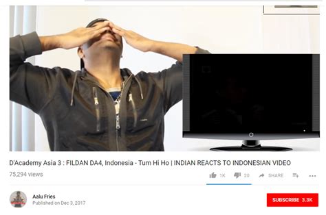 Nonton Fildan DA4 Nyanyi Tum Hi Ho, Vlogger India Nangis - ShowBiz