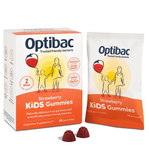 Buy Optibac Probiotics Kids Gummies 30 Gummies Chemist Direct