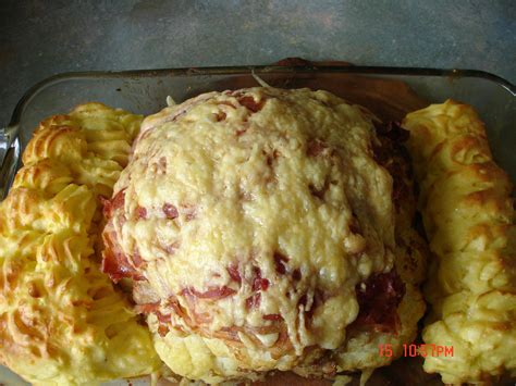 Blumenkohl überbacken, mit senfsauce und ofenkartoffeln. Blumenkohl gefüllt und überbacken - Rezept - kochbar.de