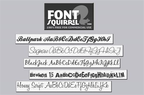 Free Font Squirrel Fonts