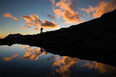 Sunrise Hike Fall Backpack Active Lifestyle Photographer