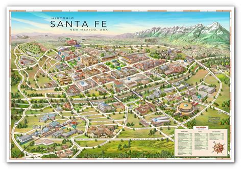 Santa Fe Map Photos