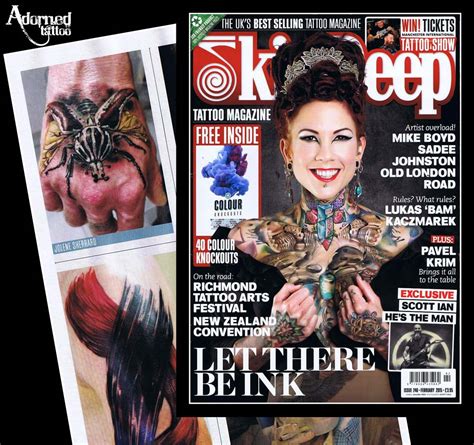 Tattoo Magazines We Ve Been In Adorned Tattoo