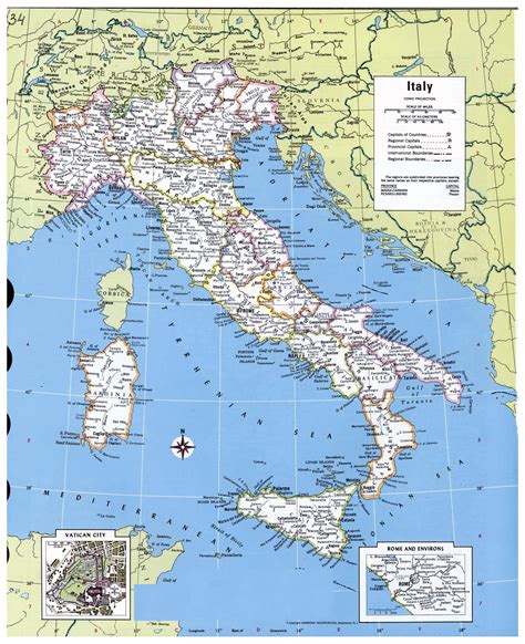 Detailed Administrative Map Of Italy Italy Detailed Administrative Map Sexiz Pix
