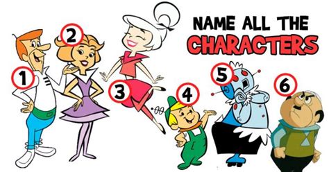 Name All 6 Main Characters From The Jetsons Doyouremember
