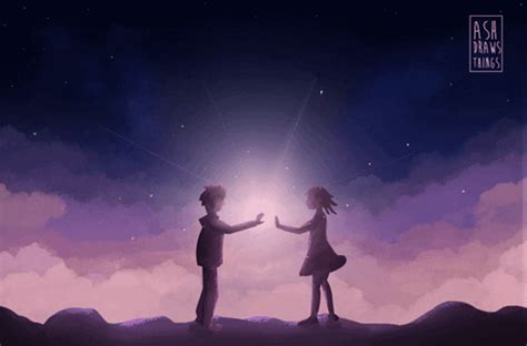 You can also upload and share your favorite your name wallpapers. Kimi No Na Wa Animation GIF by Aishwarya Sadasivan - Find ...