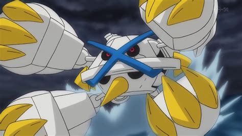 Image Steven Shiny Mega Metagross Png Pokéfanon Fandom Powered By Wikia