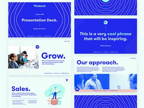 Weskout Pitch Deck By Erick Chévez VÚo On Dribbble