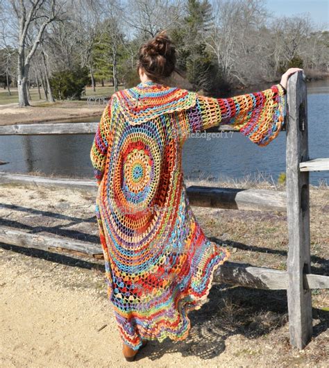 Bohemian Hippie Sweater Crochet Pattern Gypsy That Remains