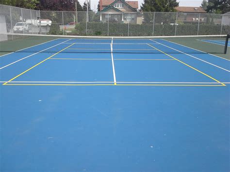 Tennis Court Pickleball Court