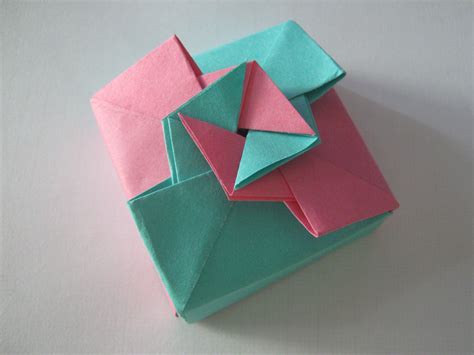 Origami Gift Box TUTORIAL Origami Gift Box Origami Gifts Origami