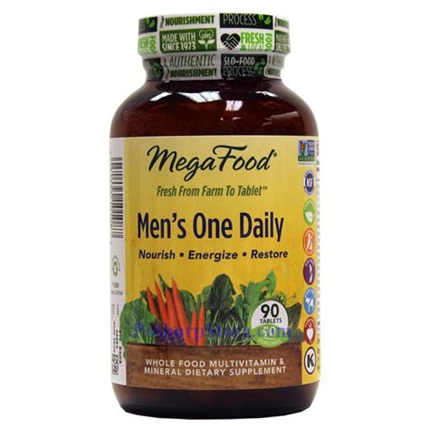 Megafood Mens One Daily Multivitamin 90 Tablets