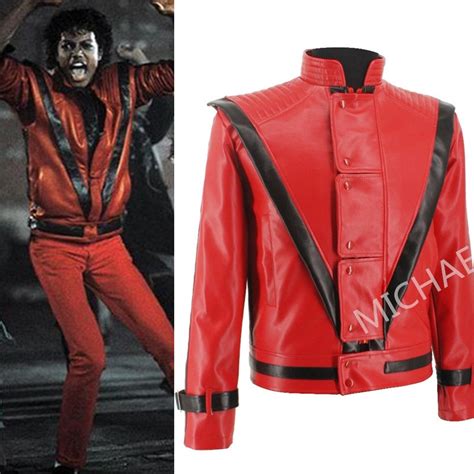 Rare MJ Michael Jackson Thriller MTV Limited Edition Red England Retro