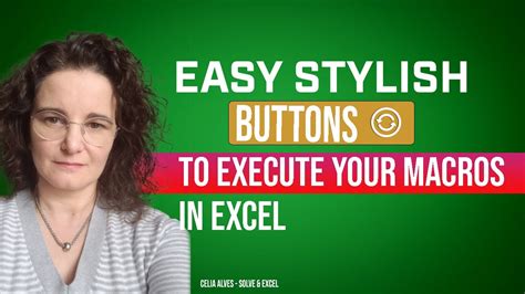 How To Create A Button To Run A Macro In Excel Using A Shape And An