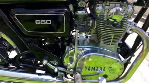 Yamaha Xs650 F 1979 After Restoration Youtube