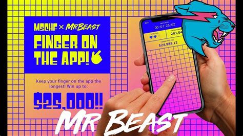Mr Beast Finger On App Challenge Live Who Do You Think Will Win